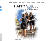 Tablet Screenshot of happyvoices.fr